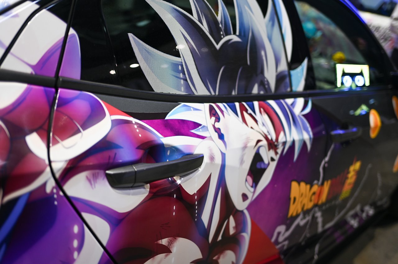 [13/10/2025] Dragonball ist immer wieder einmal Thema im Itasha-Bereich.