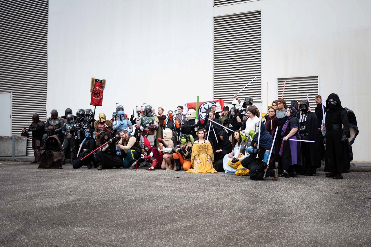 [13/10/2025] Das Star-Wars-Treffen fiel üppig aus. Schön, wenn sich Gleichgesinnte&nbsp;hier finden!