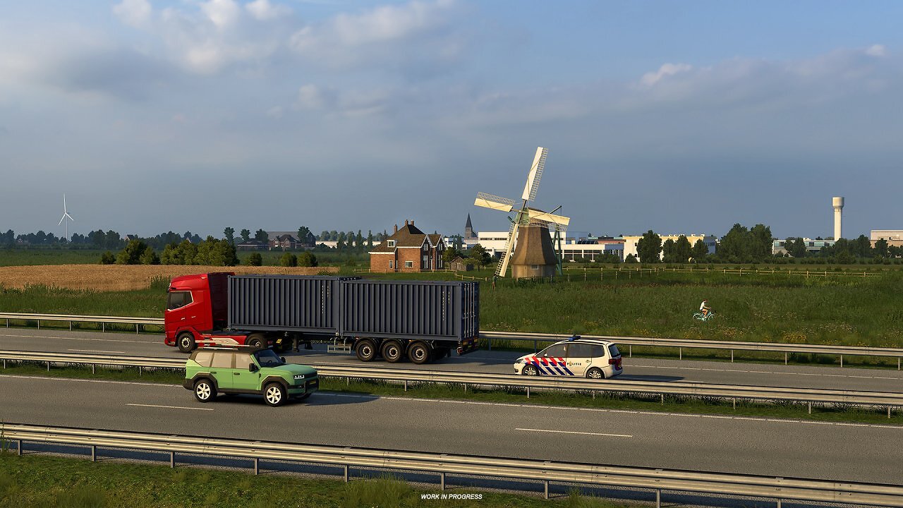 [13/10/2025] Eines der vielen Projekte des Euro Truck Simulator 2 ist der Benelux-Rework, den SCS Software bezogen auf die Gewässer, genauer vorstellt.