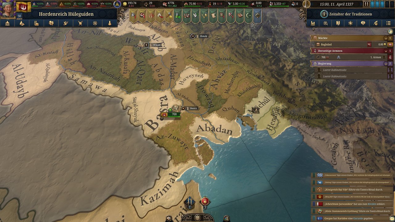 [31/10/2025] Europa Unversalis V - Basra I