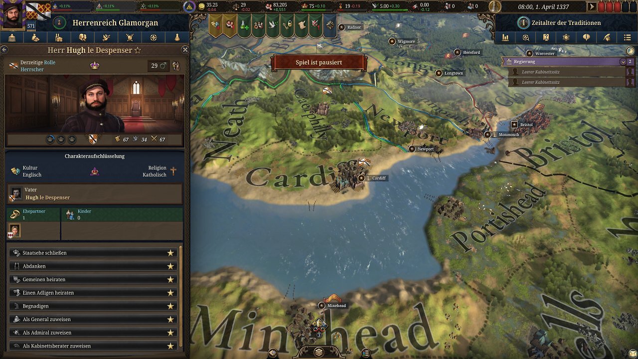 [31/10/2025] Europa Universalis V - Detailvergleich - 00 - Ultra, 4x MSAA/4x MSAA