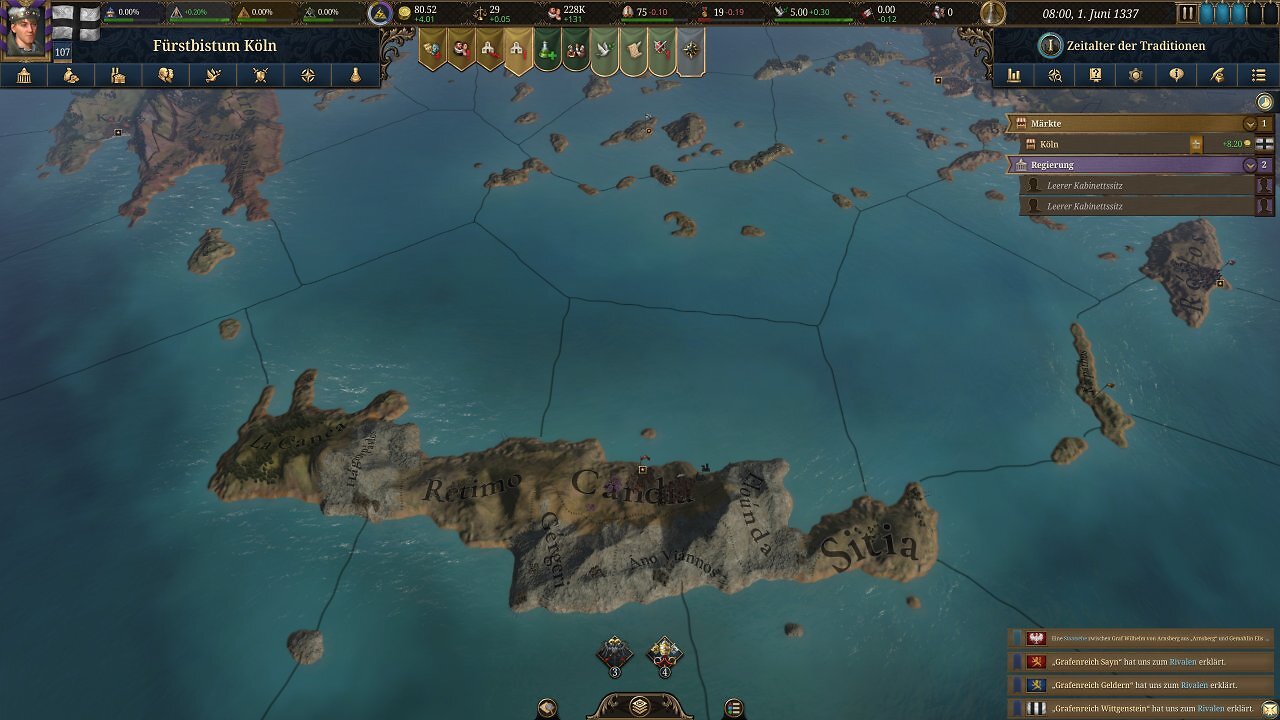 [31/10/2025] Europa Unversalis V - Kreta