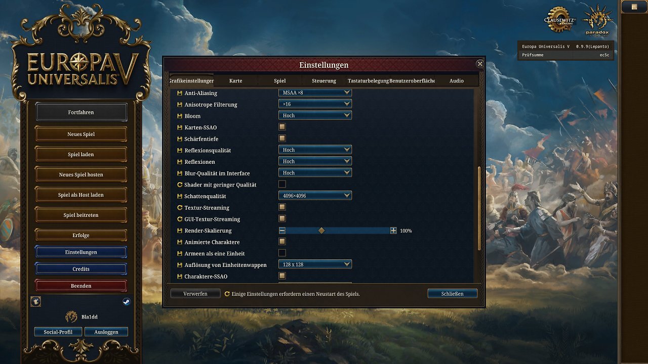 [31/10/2025] Europa Universalis V - Menü - 01 - Grafik II