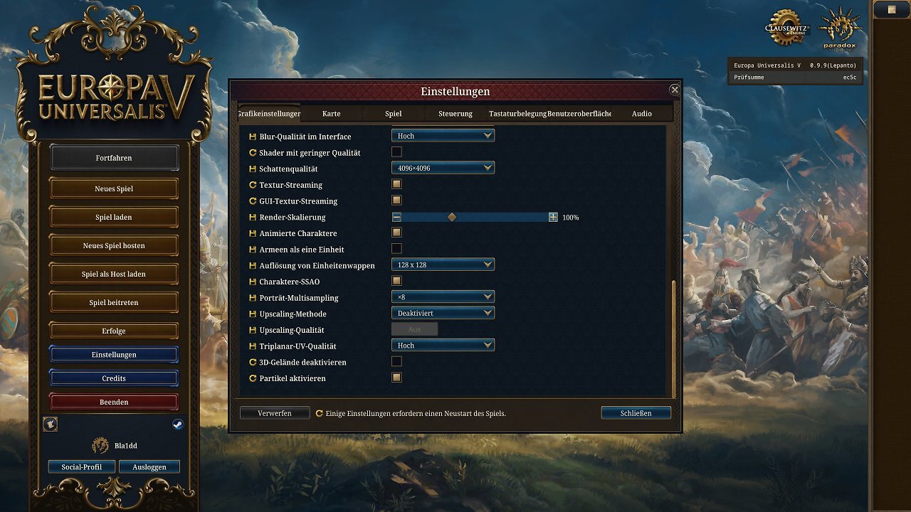 [31/10/2025] Europa Universalis V - Menü - 02 - Grafik III