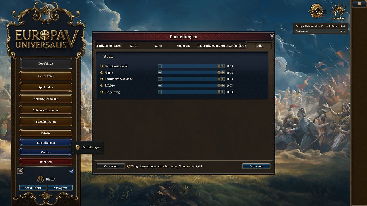 [31/10/2025] Europa Universalis V - Menü - 09 - Audio