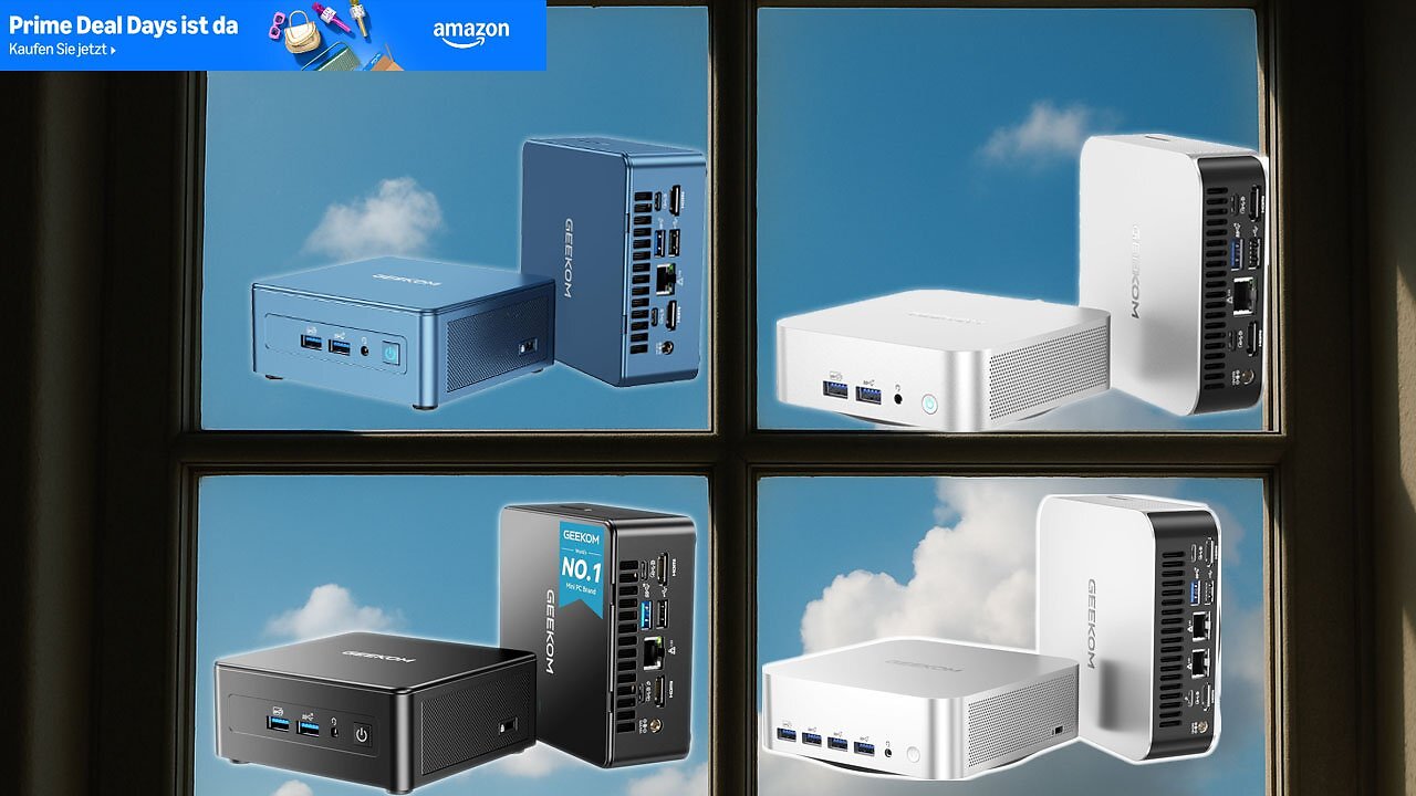 [06/10/2025] Am Prime Day: Geekom Mini-PCs zu Bestpreisen