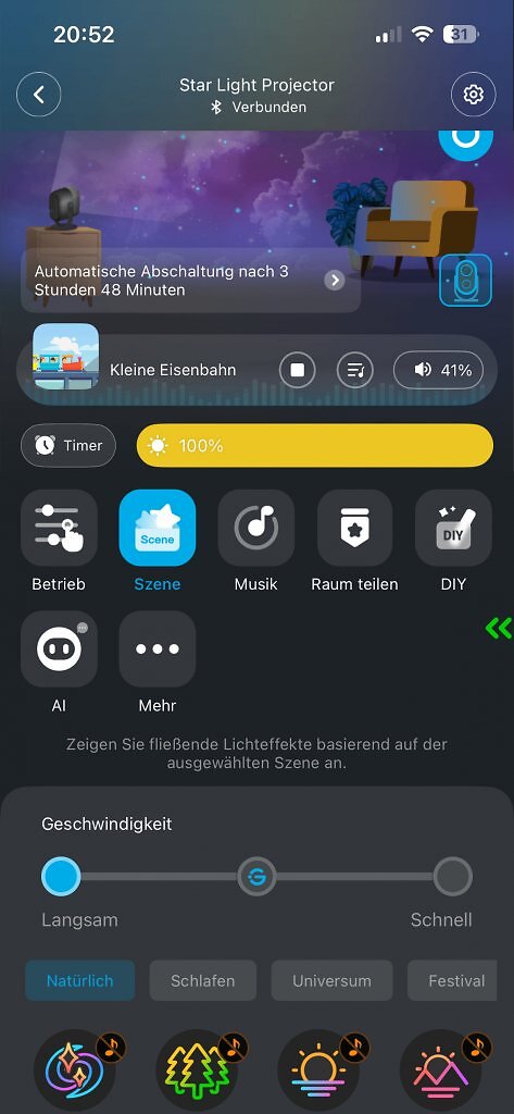 [01/10/2025] Der große Govee-Test: neu mit Tischlampe 2 Pro und Sternenlicht-Projektor Nebula (11)