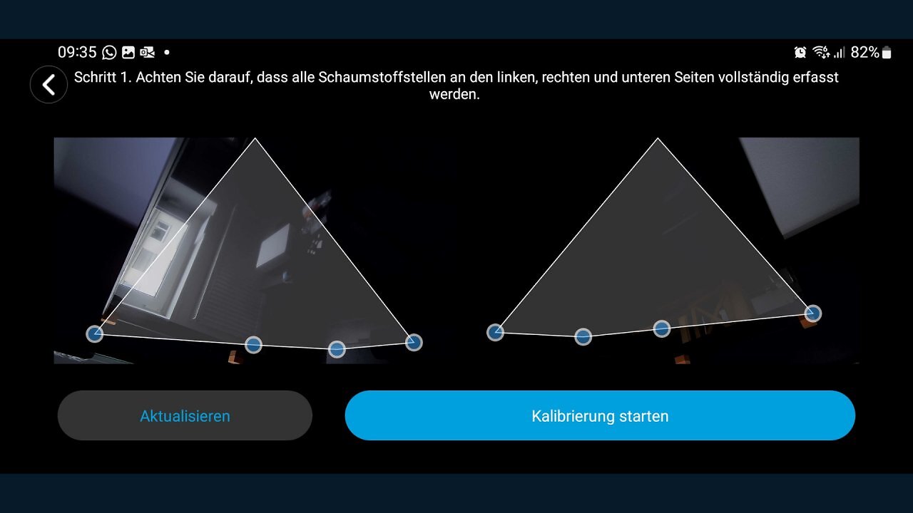Screenshot der Govee-App