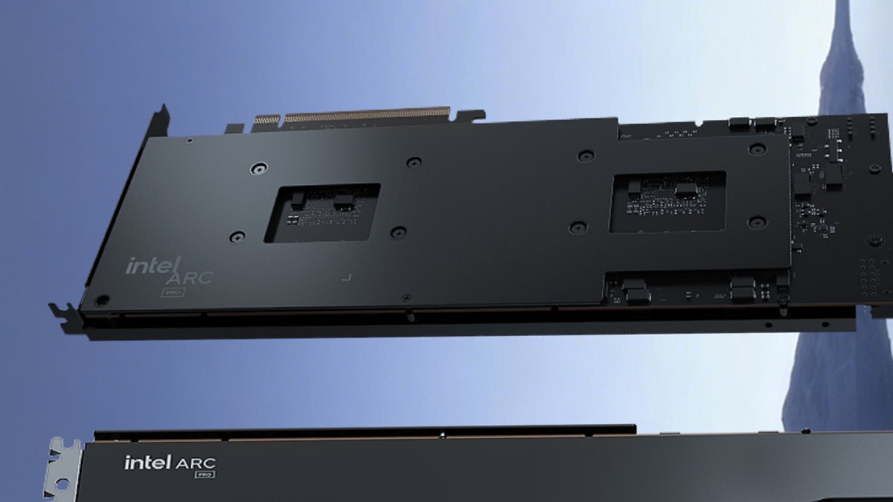 [07/10/2025] Maxsun kündigt mit der Intel Arc Pro Dual B60 Liquid Edition eine wassergekühlte Single-Slot-Version (!) der Multi-GPU mit 48 GiB VRAM an.