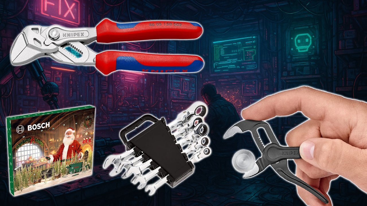 [03/10/2025] Amazon verjubelt: Knipex Zangenschlüssel Spezial nie billiger, Cobra XS für 18,26 €, Ratschenschlüssel, Adventskalender