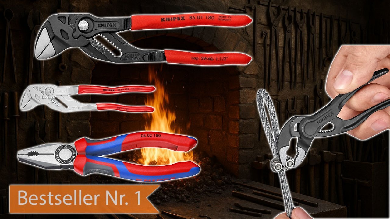[24/10/2025] Amazon gibt Knipex ab: Zangenschlüssel für 33 €, Cobra XS für 18,46, Kombizange für 13,48 (1)