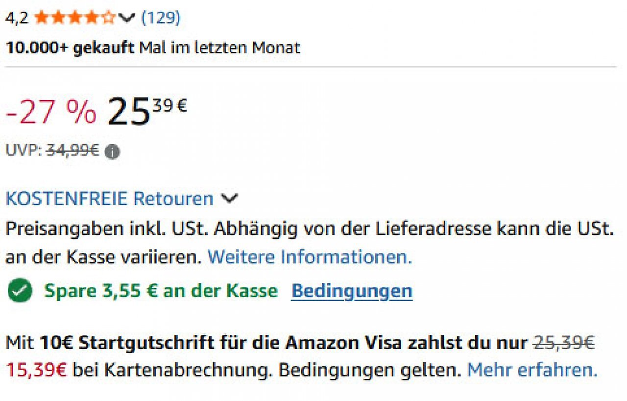 Amazon reduziert Lego Star Wars nun doppelt