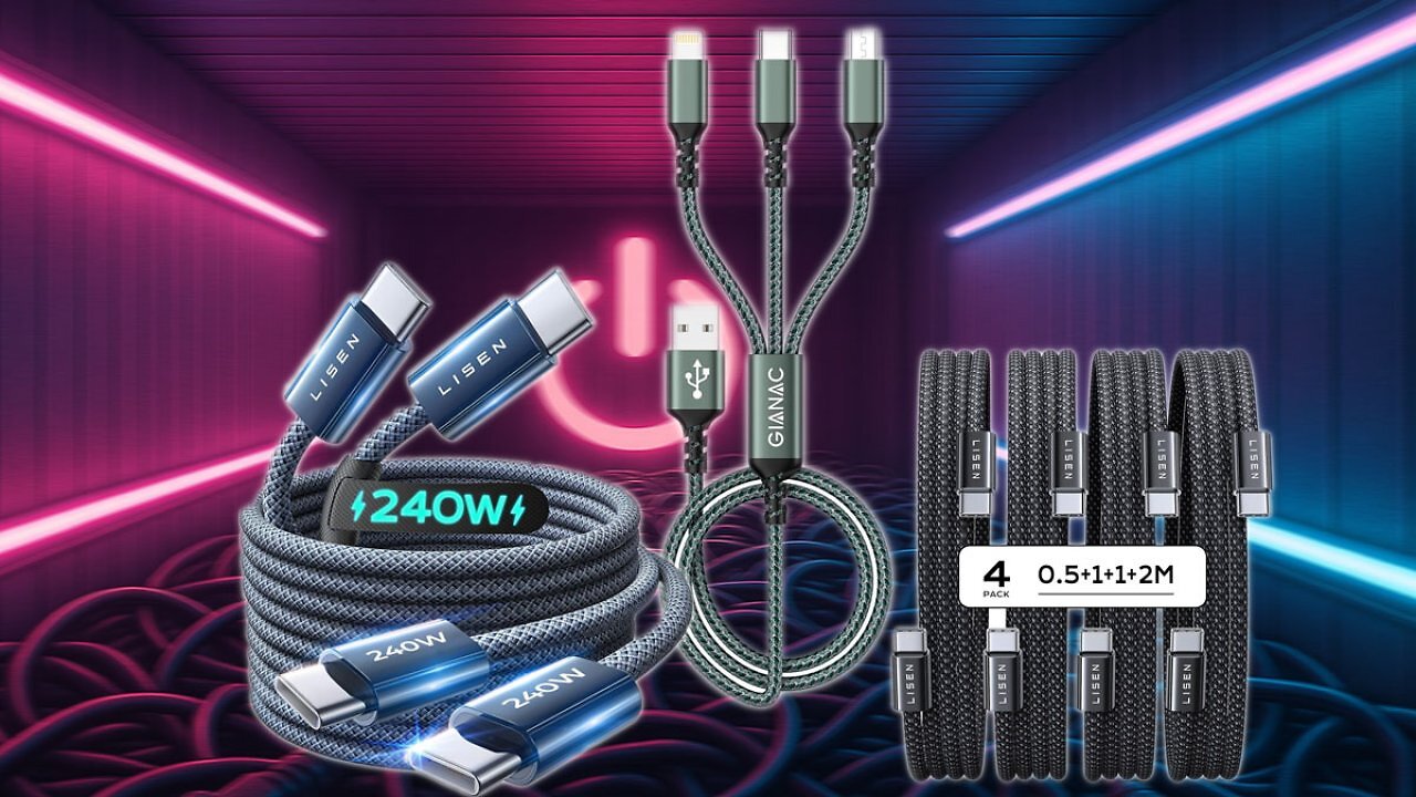 [27/10/2025] Nie günstiger: Lisen 2E334 und Gianac-USB-Ladekabel im befristeten Angebot