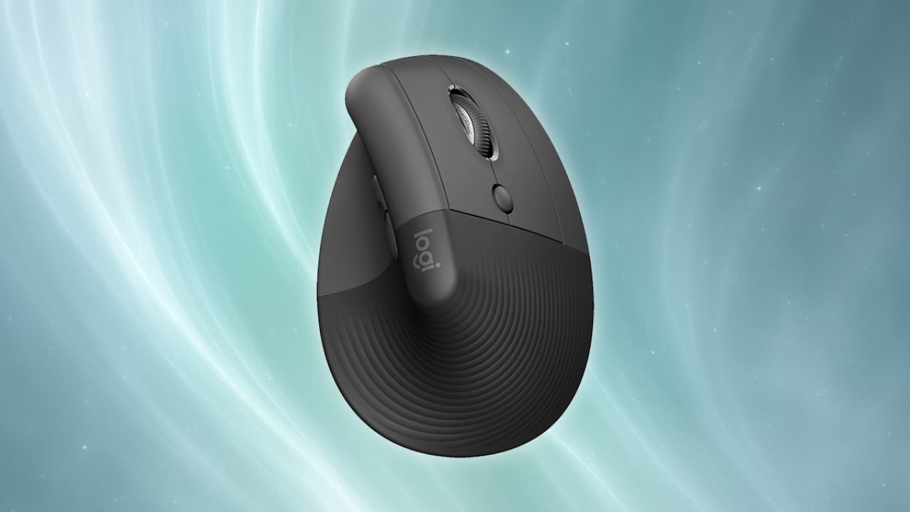 [08/10/2025] Logitech Lift Vertikale Ergonomische Maus, Kabellos, Bluetooth oder Logi Bolt USB-Empfänger, Leise Klicks, 4 Tasten, Kompatibel mit Windows/macOS/iPadOS, Laptop, PC - Grаphit Amazon Angebot