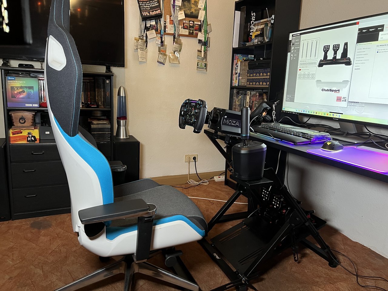 [06/10/2025] Moza R12 + GS V2P Lenkrad im Test: Aufbau Bild 11