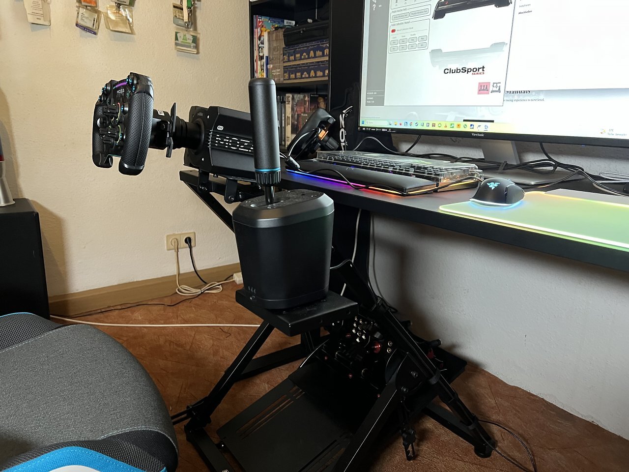 [06/10/2025] Moza R12 + GS V2P Lenkrad im Test: Aufbau Bild 12