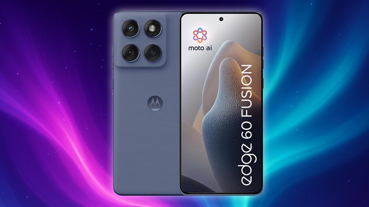 [08/10/2025] Motorola Edge 60 Fusion Smartphone (Robustes 6,67“-pOLED-Display Dank Corning Gorilla Glass 7i, widerstandsfähig, 50-MP-Kamera + Moto-AI, 8/256 GB, 5100 mAh) Pantone Slipstream + Handyhalterung Amazon Angebot