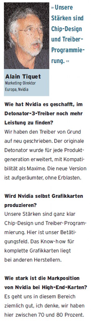 [23/10/2025] Nvidia 2000: „Wir bauen keine eigenen Karten.“ Zwanzig Jahre später: Founders Edition lässt grüßen.