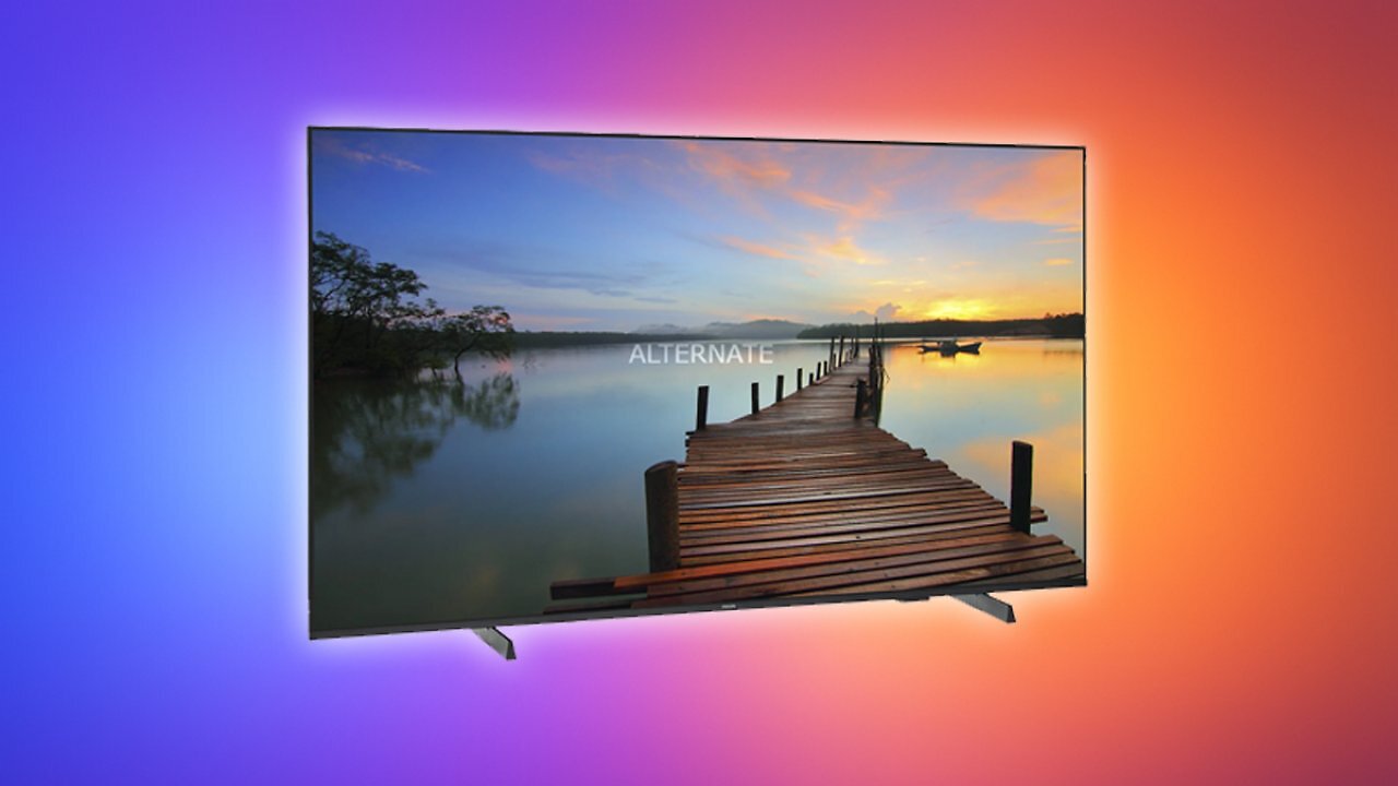 [09/10/2025] Philips 55PUS8009/12, LED-Fernseher (139 cm (55 Zoll), schwarz, UltraHD/4K, WLAN, Dolby Atmos, Ambilight) Alternate Angebot