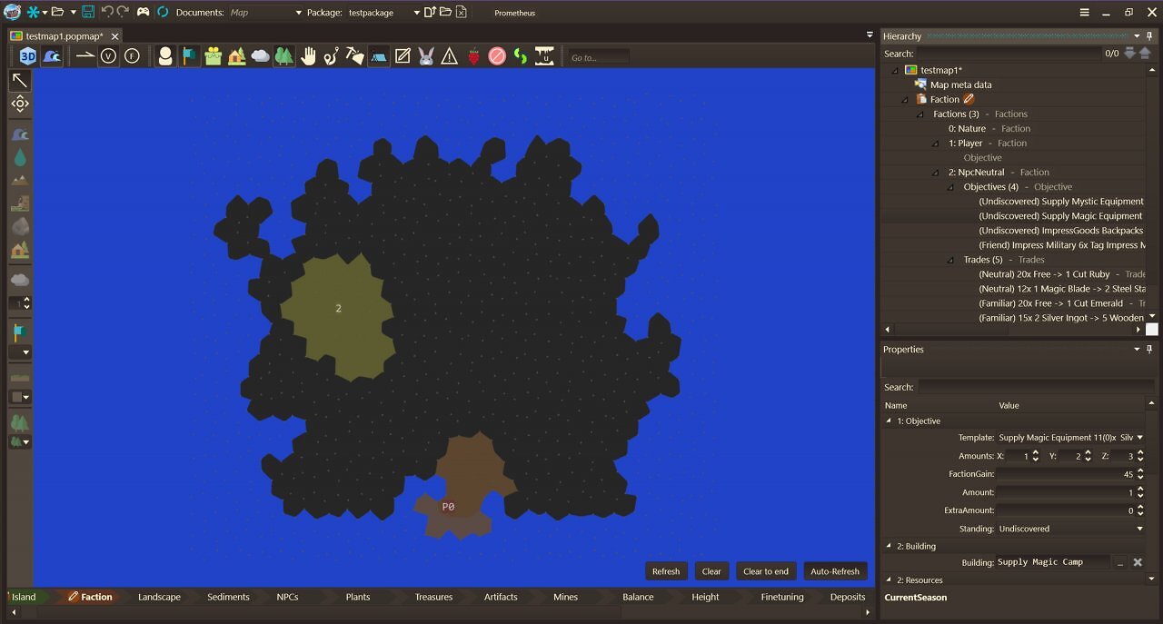 [19/10/2025] Der neue Map-Editor von Pioneers of Pagonia.