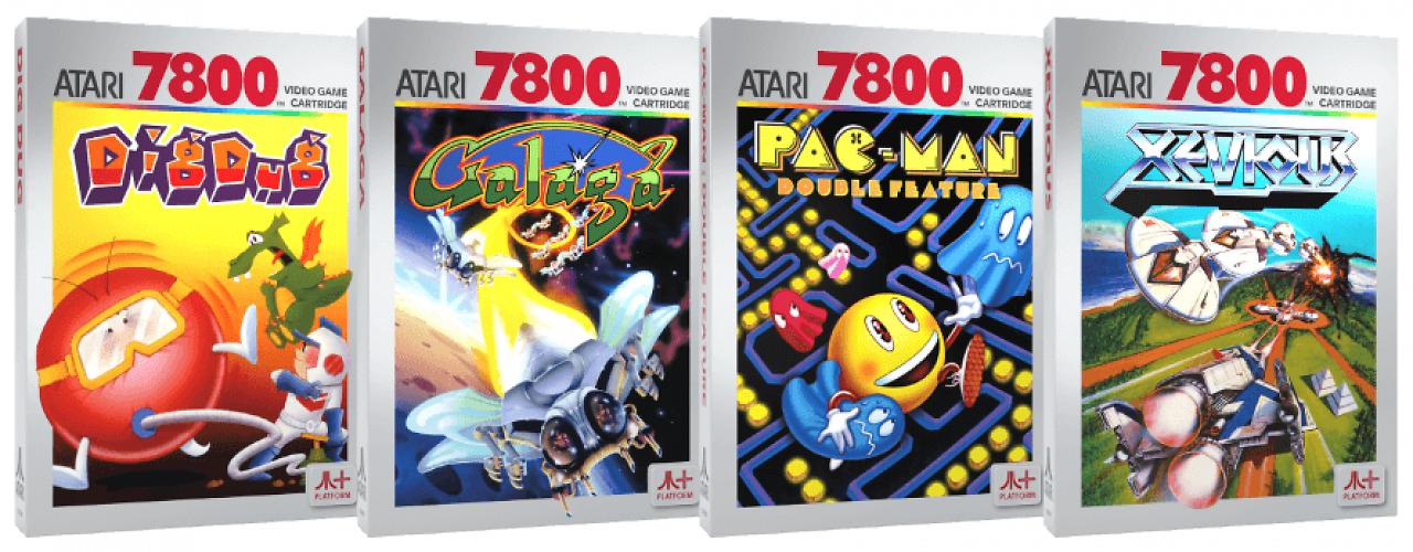 Pac-Man Double feature, Dig Dug, Galaga, Xevious