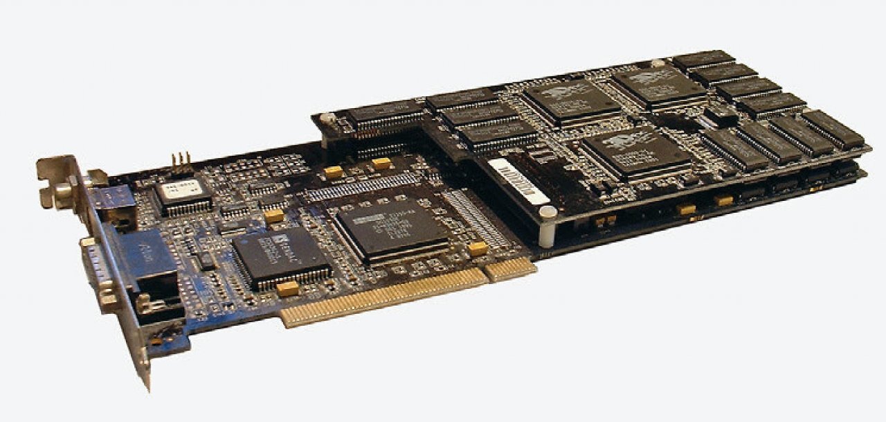 [17/10/2025] Quantum3D Obsidian 2: Profi-Version der 3dfx-Voodoo2 mit Dual-GPU-Design – ursprünglich für Arcade-Systeme entwickelt, aber auch bei Enthusiasten beliebt.