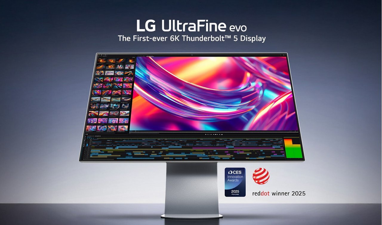 [01/10/2025] LG Ultrafine: Erster 6K-Monitor mit Thunderbolt 5 für 2.000 USD (1)