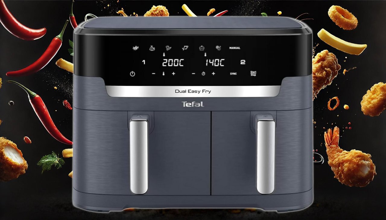 [15/10/2025] Kampfansage an Ninja: Amazon feuert XXL-Heißluftfritteuse von Tefal für 75 € weniger weg