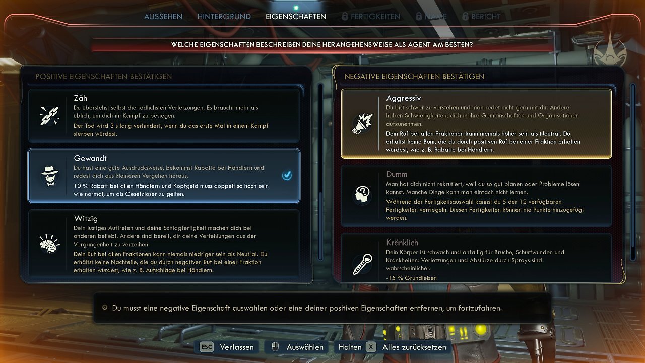 [23/10/2025] Charaktererstellung in The Outer Worlds 2.