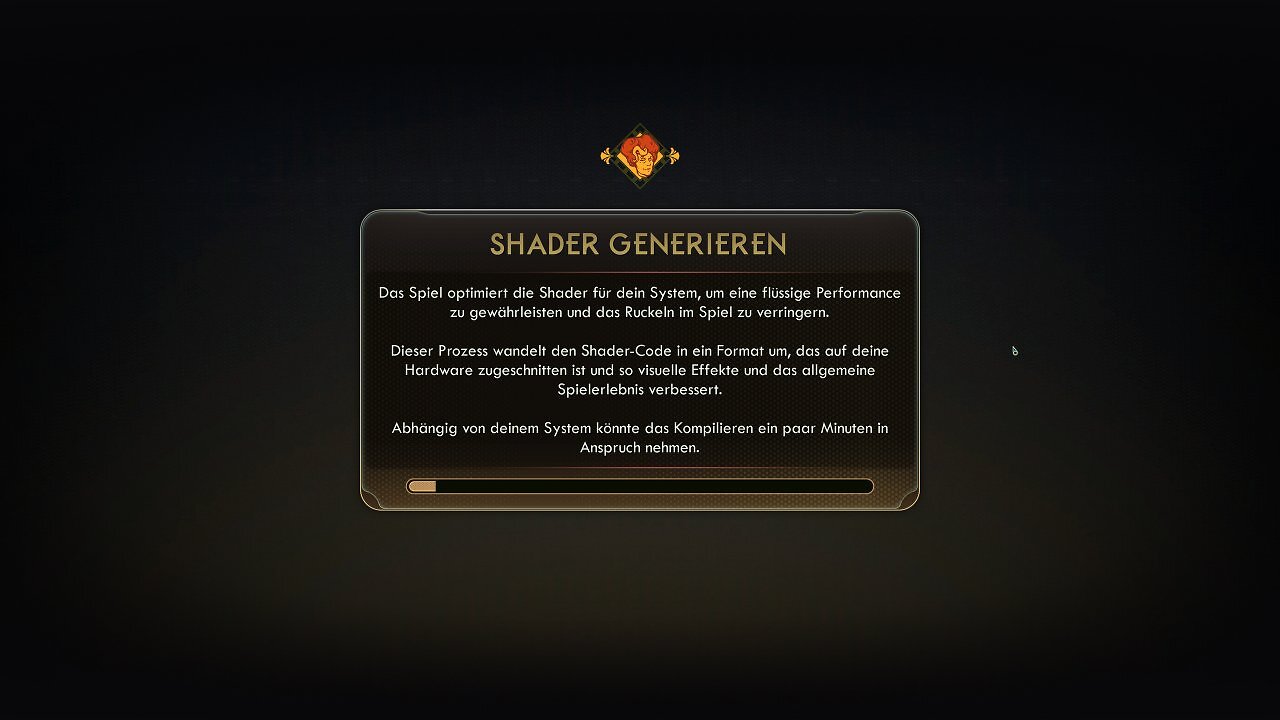 [19/10/2025] Beim ersten Spielstart von The Outer Worlds 2 wird ein Shader Compiling durchgeführt, ergänzt durch asynchrones Compiling zur Spielzeit.
