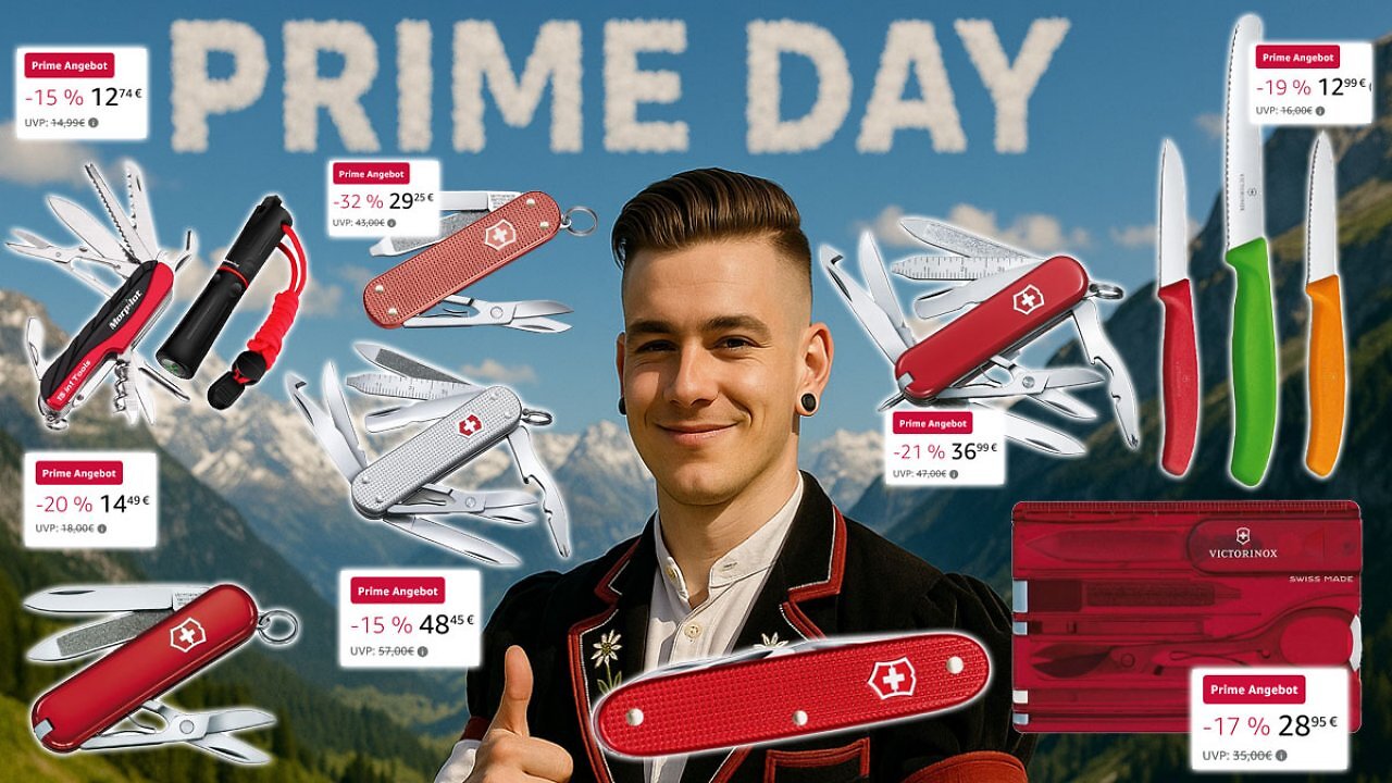 [07/10/2025] Nicht nur China-Taschenmesser ab 13 €: Am Prime Day fliegt auch Victorinox aus dem Lager (1)
