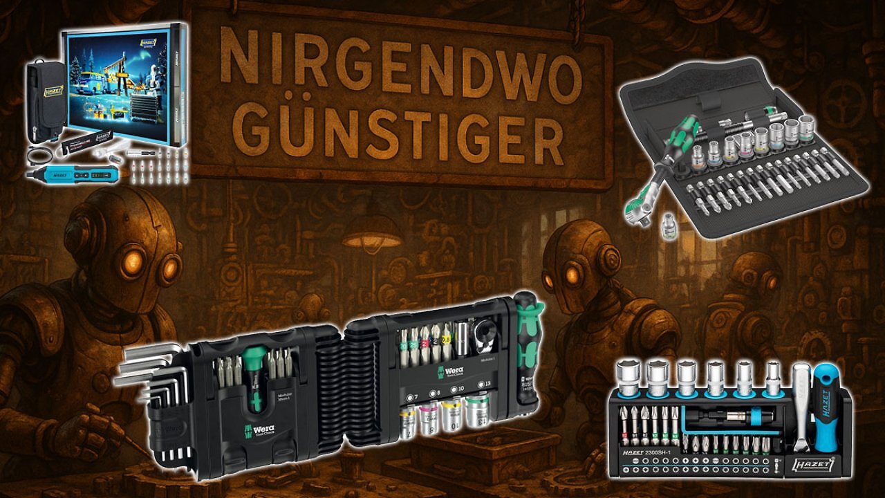 [09/10/2025] Amazon verschraubt zum Bestpreis: Neuen Wera Tool Check Modular und Zyklop Speed, die Ratsche und Schraubendreher ist (1)