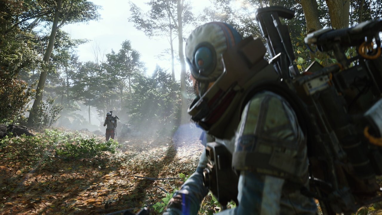 Ein Raider trifft auf einen Fremden