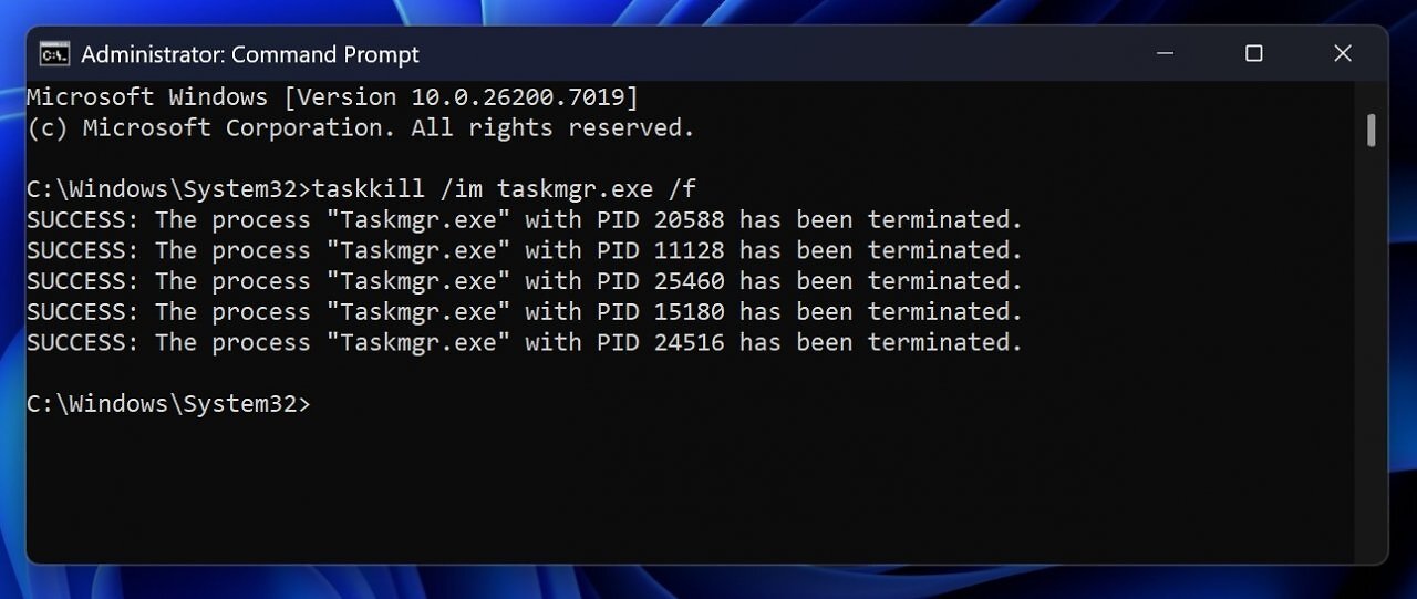 [31/10/2025] Kill Task-Manager
