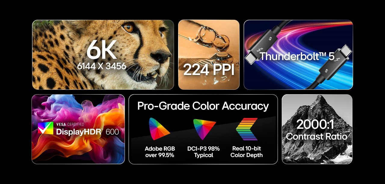 [01/10/2025] LG Ultrafine: Erster 6K-Monitor mit Thunderbolt 5 für 2.000 USD (2)