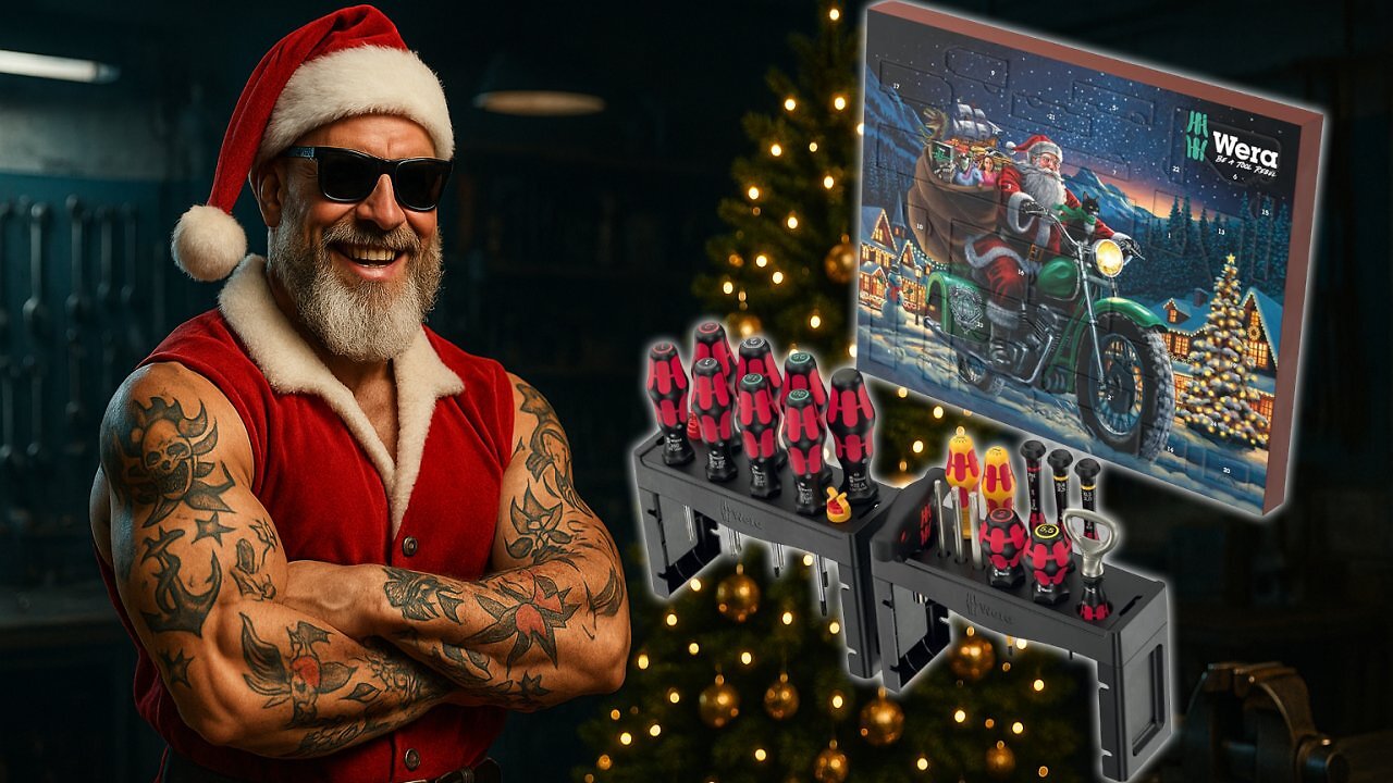 Der Wera Werkzeug Adventskalender 2025 mit einem großen Schraubendreher-Set war bei Amazon nie billiger.