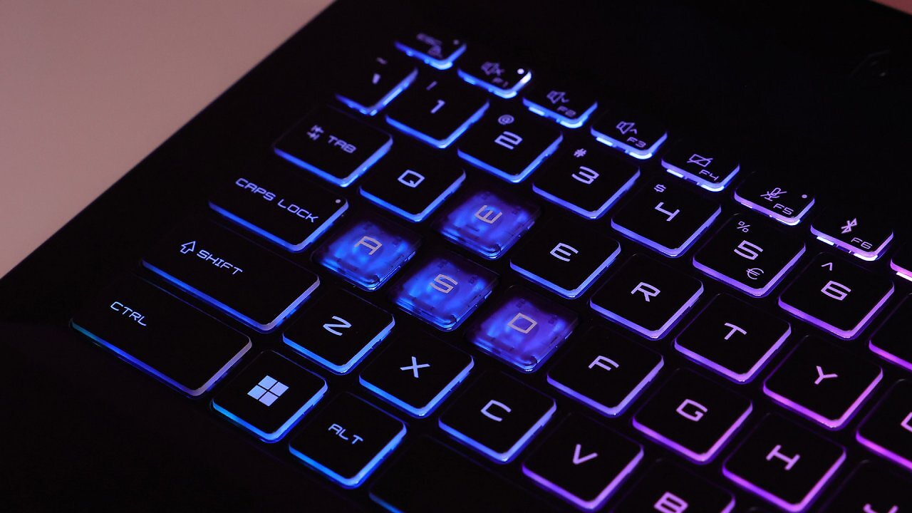 Bei der Katana-Serie ist klar erkennbar, für welchen Einsatz die Laptops gemacht sind.