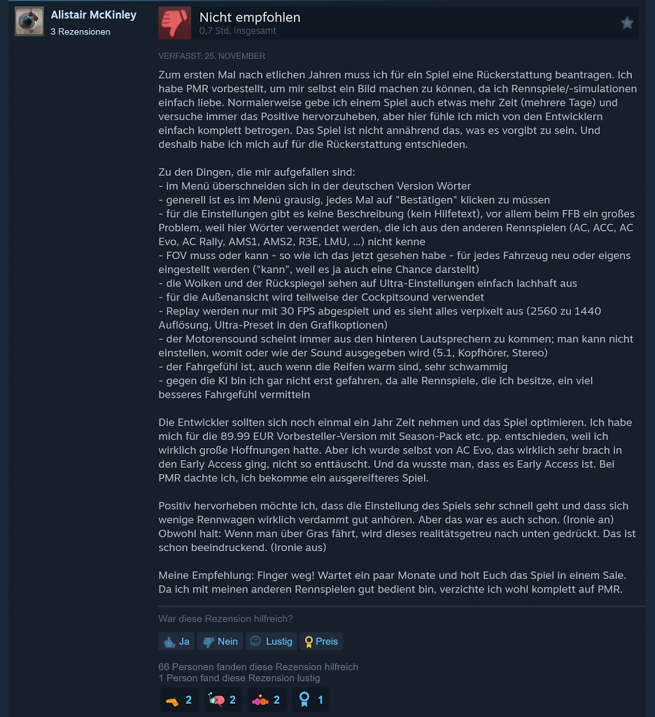 [25/11/2025] Rezension