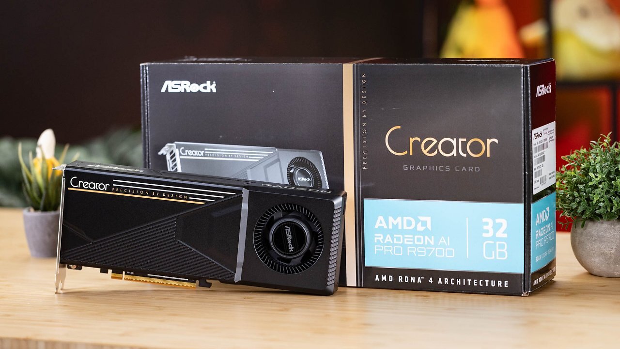 [05/11/2025] AMD Radeon AI Pro R9700 alias RX 9070 XT 32GB im Test: Was bringen 32 GiB Speicher? (7)