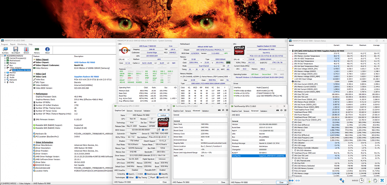 [19/11/2025] AMD Radeon RX 9060: Full Spec Overview