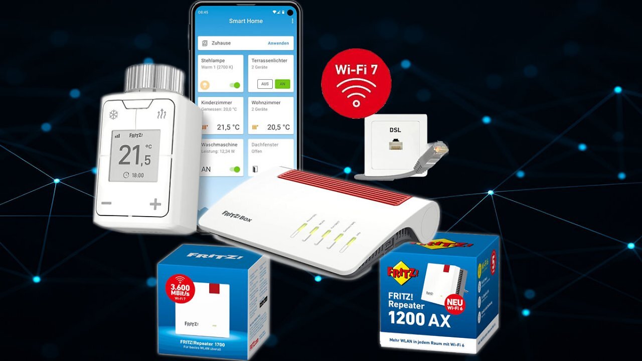 [30/11/2025] Am Black Friday: Fritzbox 7690, FritzRepeater und smarte Produkte wie Heizkörperthermostate