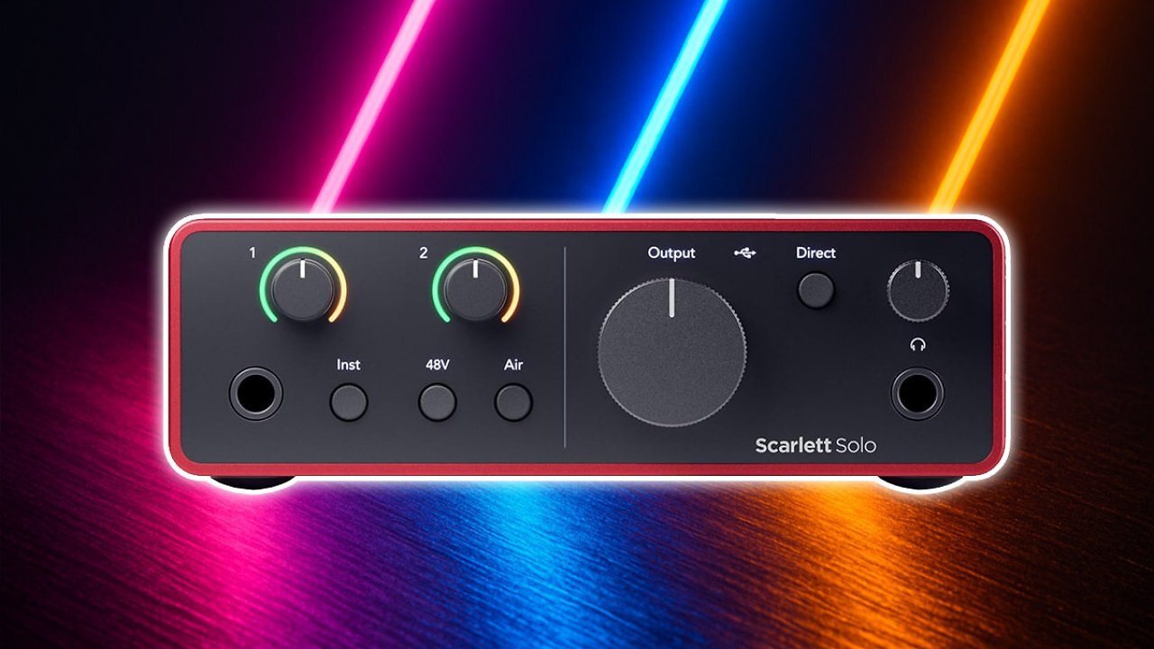 [26/11/2025] Black Friday beschert Preisrekord bei Focusrite Scarlett Solo - Tipp für Recording-Einsteiger