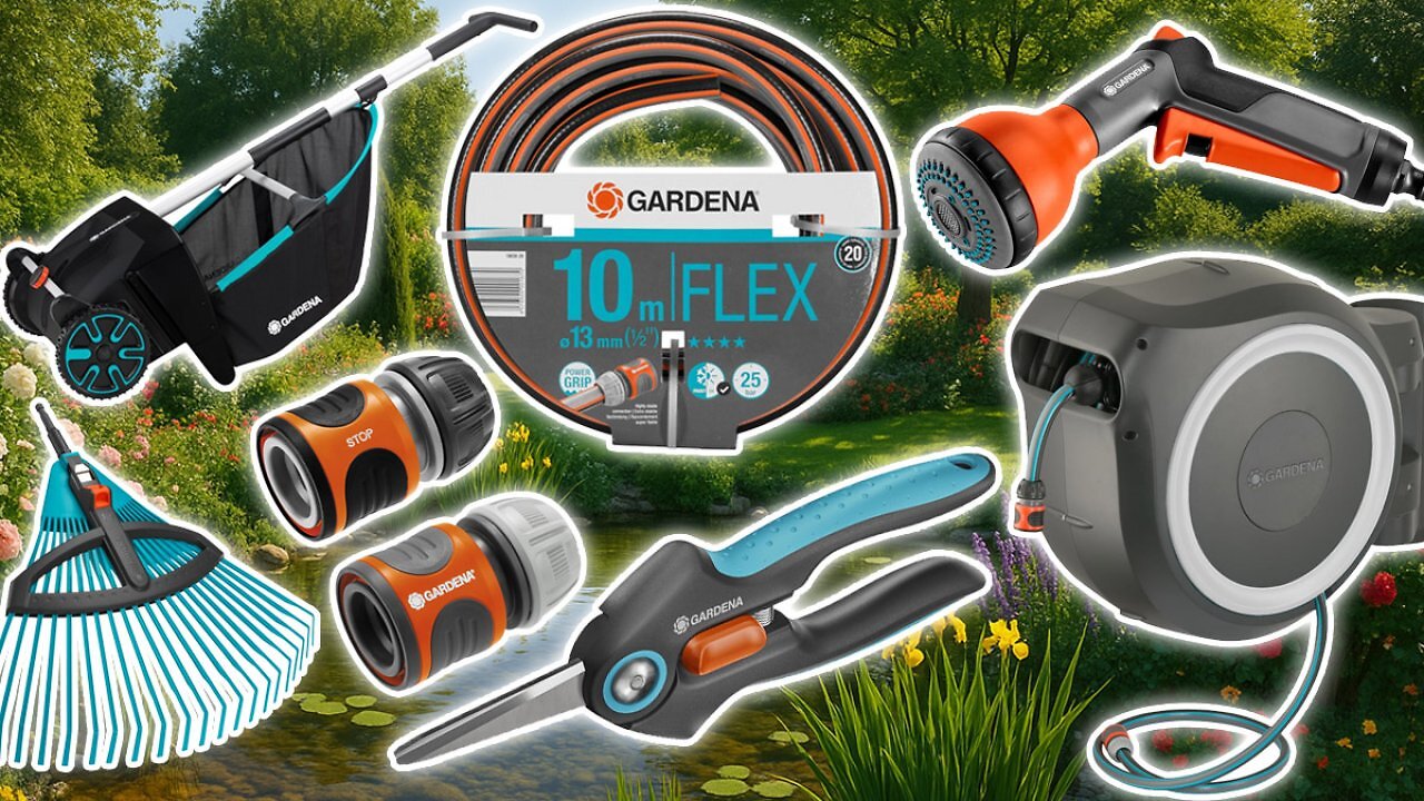 [25/11/2025] Amazon Black Friday: Rekordverdächtig reduziert gibt es Gardena Schlauchbox, Akku-Mäher etc.