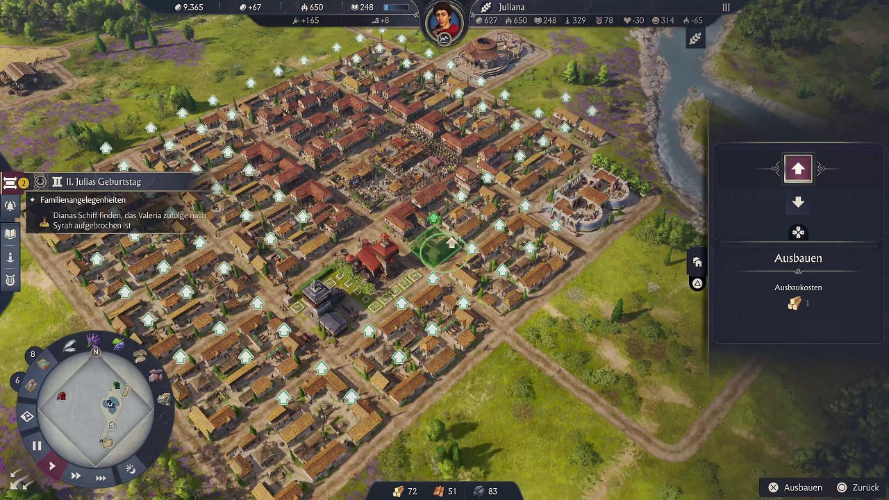 [08/11/2025] Strategie- und Aufbauspiele wie Civilization 7 oder Anno 117 (Bild) verfügen über ein sehr umfangreiches Benutzer-Interface. Für dessen Bedienung sind Maus und Tastatur optimal.
