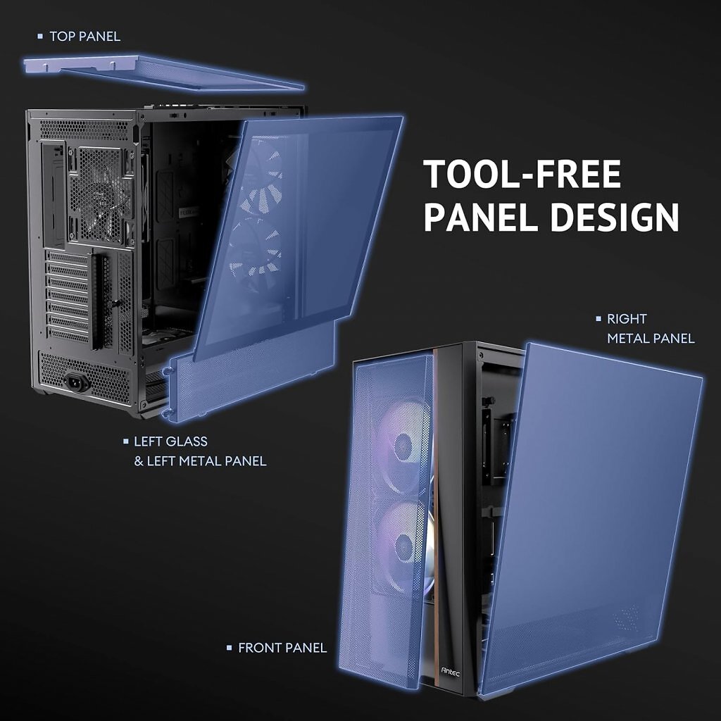 [21/11/2025] Das Flux Rear setzt auf ein werkzeugloses Panel-Design.
