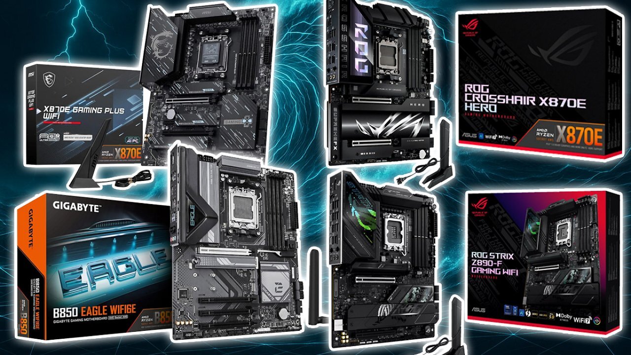 [21/11/2025] X870E, B850 & Co. beim Black Friday: Diese Boards für AMD und Intel gab es nie günstiger