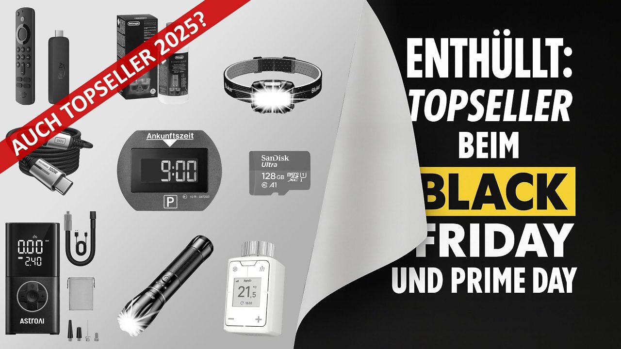 [19/11/2025] Was werden die Black Friday Topseller 2025?
