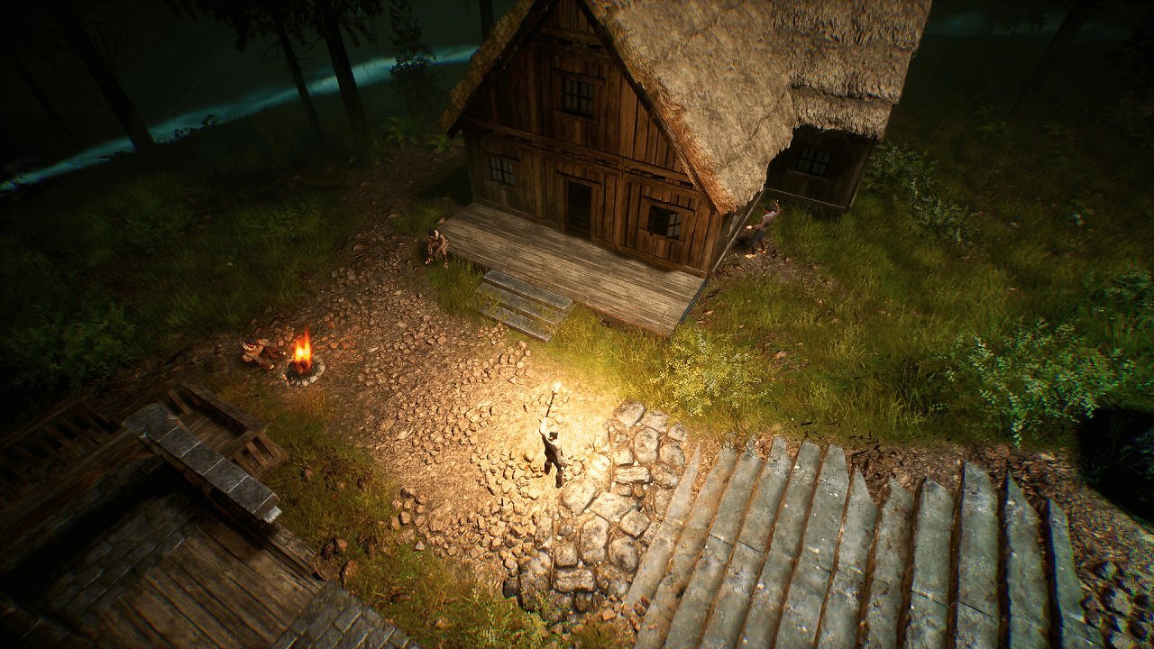 In Brightfall stellt man Unterkünfte und Gegenstände her