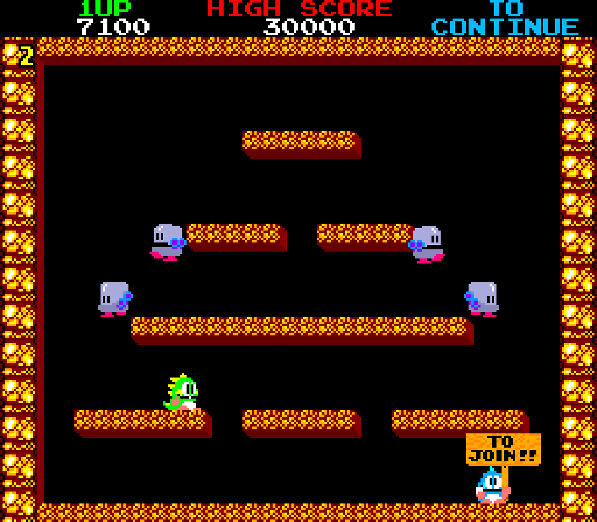 [26/11/2025] Bubble Bobble, Genre: Action, Spieler: 1–2