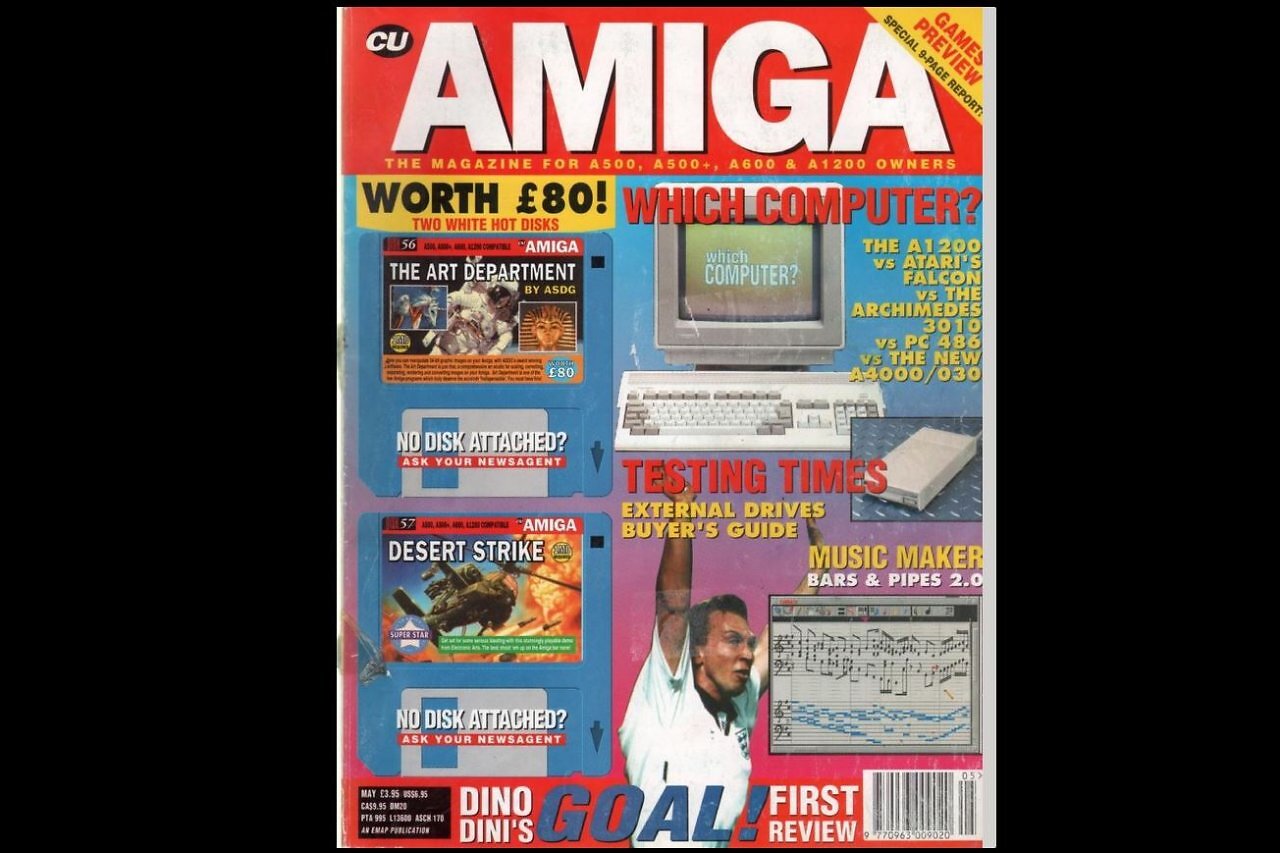 [11/11/2025] Cover der Ausgabe 39 des Magazins CU Amiga.